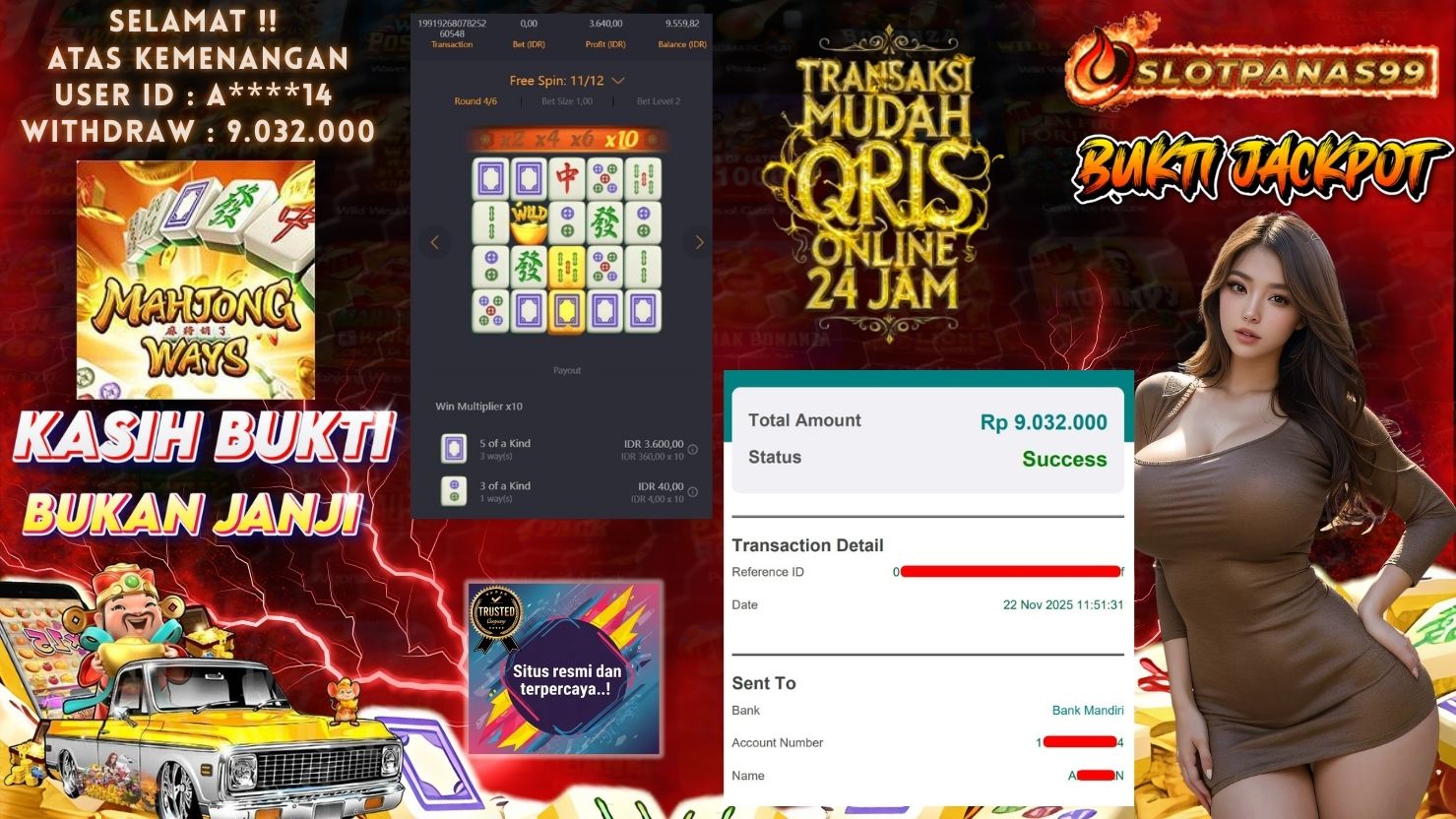 SLOTPANAS99 JACKPOT SLOT MAHJONG WAYS